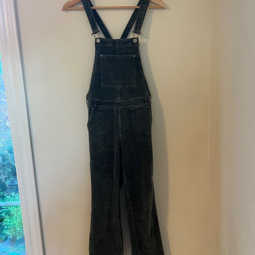 Green Rhythm Mila corduroy overalls, women's xs